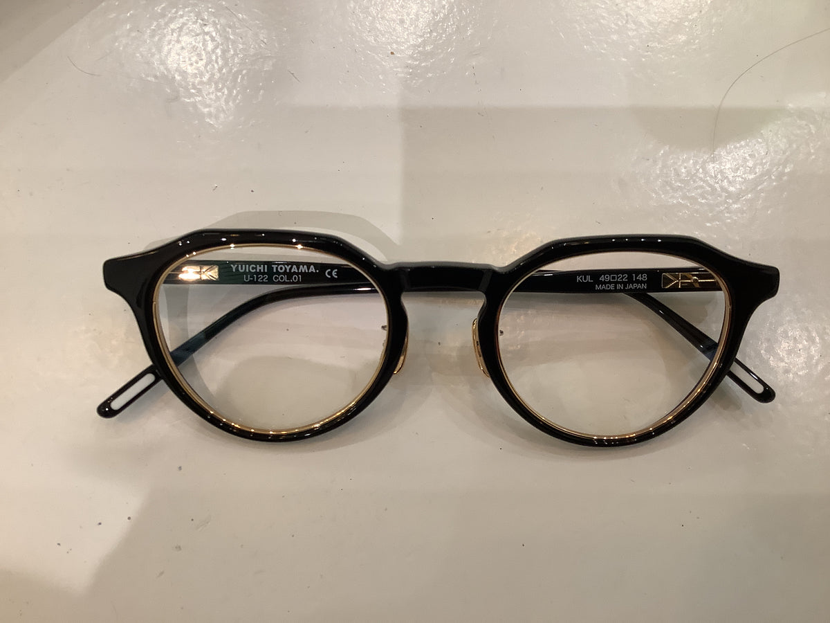 YUICHI TOYAMA U-122 COL.01 メガネ